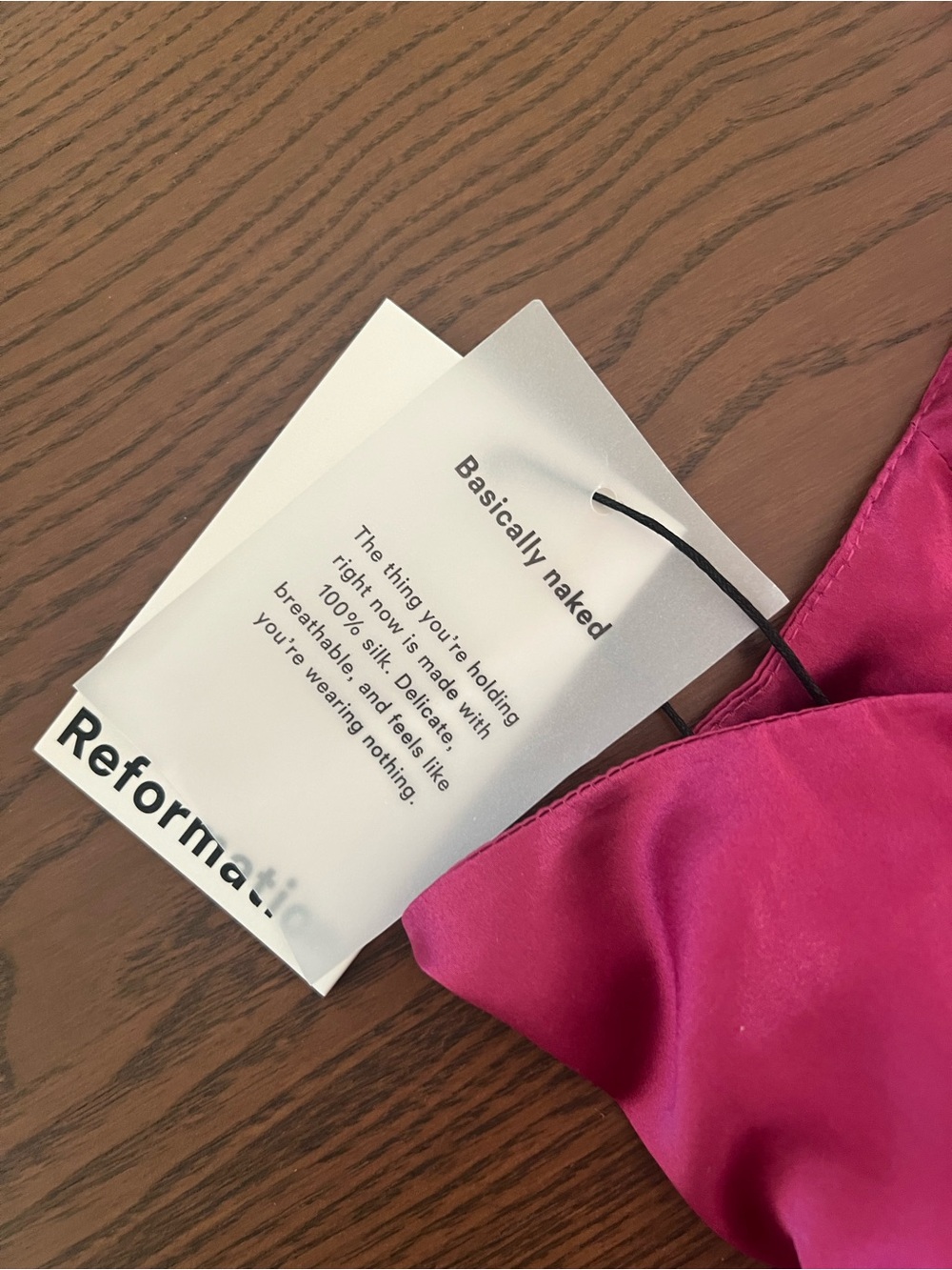 NWT Reformation Daniela Silk Halter Maxi Dress in Hibiscus - Picture 5 of 9
